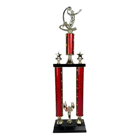Trofeo de Tubo con Figura Serie 50 de Baloncesto